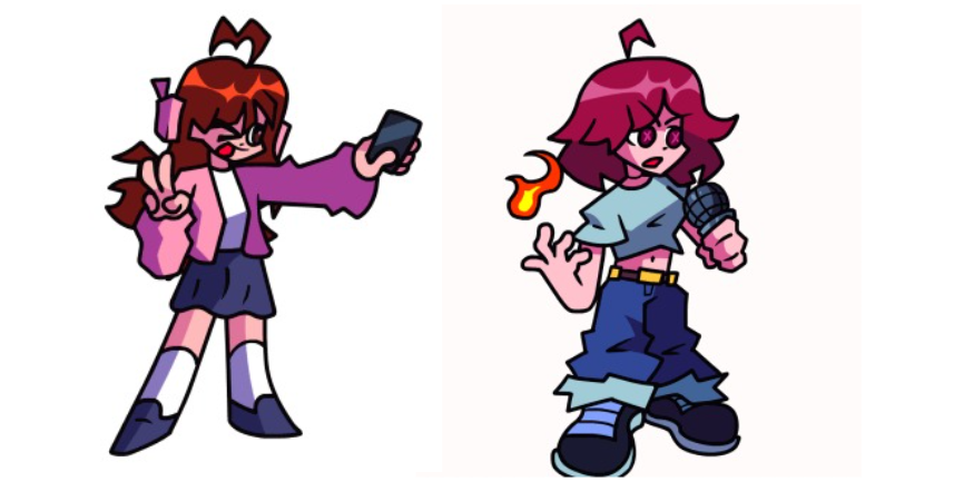 FNF Battle For The Eye : RUBY AND CANDY (by gremlingirl101)